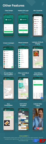 [5318.cm] Fiberchat - Whatsapp Clone Full Chat & Call App | Android & iOS Flutter Chat app