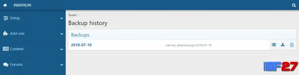 [5318.cm] XF2 [8WR] Database Backup
