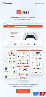 [5318.cm] Besa - Elementor Marketplace WooCommerce Theme