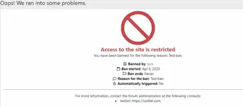 [5318.cm] [MMO] Custom Ban Information