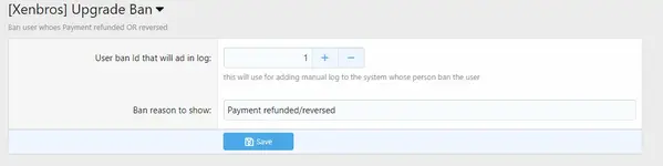 [5318.cm] [Xenbros] User Upgrade Ban