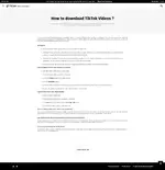 [5318.cm] TikTok Video Downloader Without Watermark & Music Extractor
