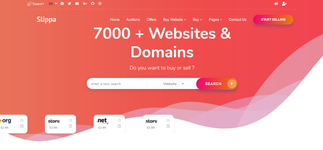 [5318.cm] Slippa - Domains，Website，App & Social Media Marketplace PHP Script