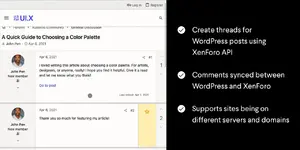 [5318.cm] Article and Forum Connect: XenForo and wordpress
