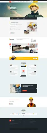 [5318.cm] Constrau - Construction Business WordPress Theme