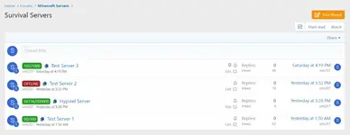 [5318.cm] Minecraft Server Checker for Threads