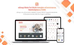 [5318.cm] eShop Web - Multi Vendor eCommerce Marketplace / CMS
