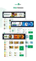 [5318.cm] 6amMart - Multivendor Food, Grocery, eCommerce, Parcel, Pharmacy delivery app with Admin & Website