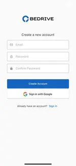 [5318.cm] BeDrive Mobile - Native Flutter Android 和 iOS 应用程序
