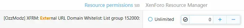[5318.cm] [OzzModz] XFRM: External URL Grouped Whitelist