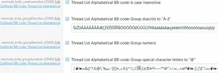 [5318.cm] [OzzModz] BB Code: Thread List Alphabetical