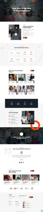 [5318.cm] Businesso - Business Website SAAS (Multitenancy)