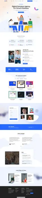 [5318.cm] Businesso - Business Website SAAS (Multitenancy)