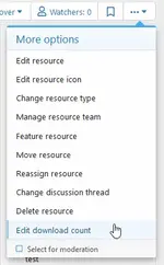 [5318.cm] [OzzModz] XFRM: Resource Download Count Edit
