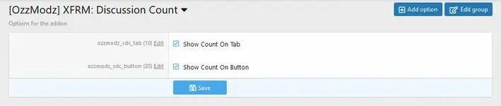 [5318.cm] [OzzModz] XFRM: Discussion Count