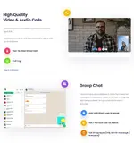 [5318.cm] Fiberchat Web | Chat & Calling Web App | Flutter Web App