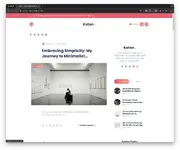 [5318.cm] Katen - Blog & Magazine Laravel Script