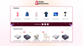 [5318.cm] Ready ecommerce - Complete Multi Vendor e-Commerce Mobile App, Customer Website with Store POS