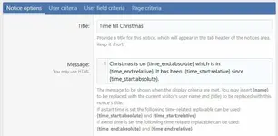 [5318.cm] Notice Time Replacables