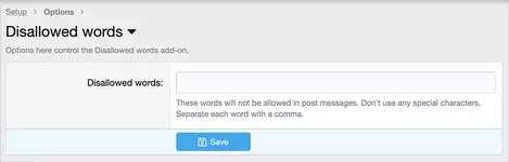 [5318.cm] Andy Disallowed words