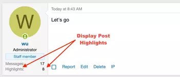 [5318.cm] Post & Thread Highlight Pro