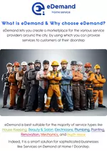 [5318.cm] eDemand-Multi Vendor On Demand Handy Services, Handyman with Flutter App | Admin panel | Web Version