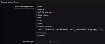 [5318.cm] [vbresults.com] Custom Field Regex Capture