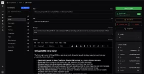 [5318.cm] ElmapiCMS - Headless CMS for building Content API