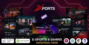 [5318.cm] Xports - eSports and Gaming WordPress Theme