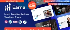[5318.cm] Earna - Business Consulting WordPress