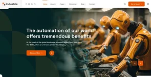 [5318.cm] Industrie - Factory & Industry WordPress Theme