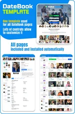 [5318.cm] DateBook - Multilingual Feature-Rich Dating WordPress Theme