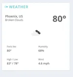 [5318.cm] Weather Widget