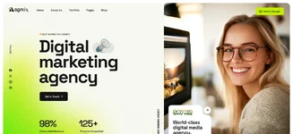 [5318.cm] Agntix - Multipurpose Laravel CMS for Business, Portfolio, Creative Agencies & eCommerce