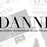 Danni — Minimalist WordPress Blog Theme